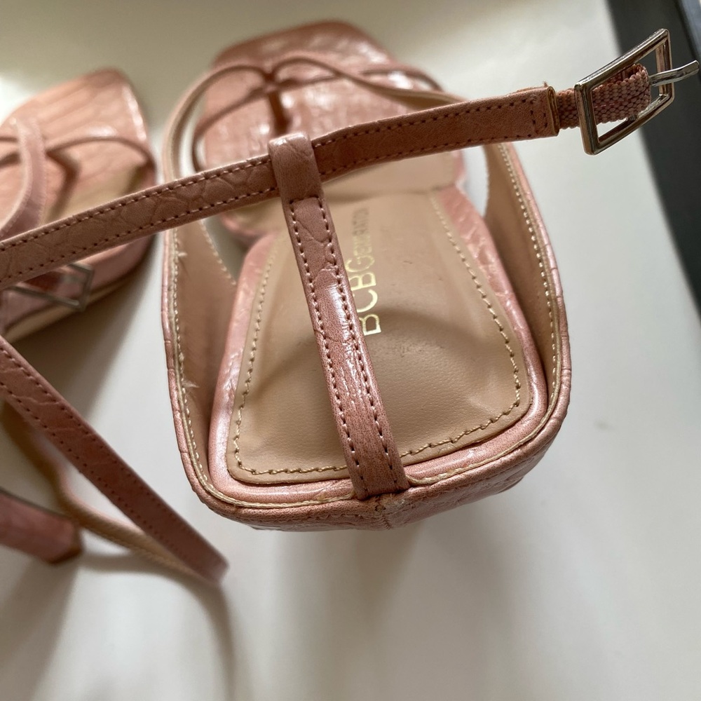 BCBG MIDONY CZ ROS SNK HEEL SANDALS - U.S SIZE 8.5 - Picture 7 of 14